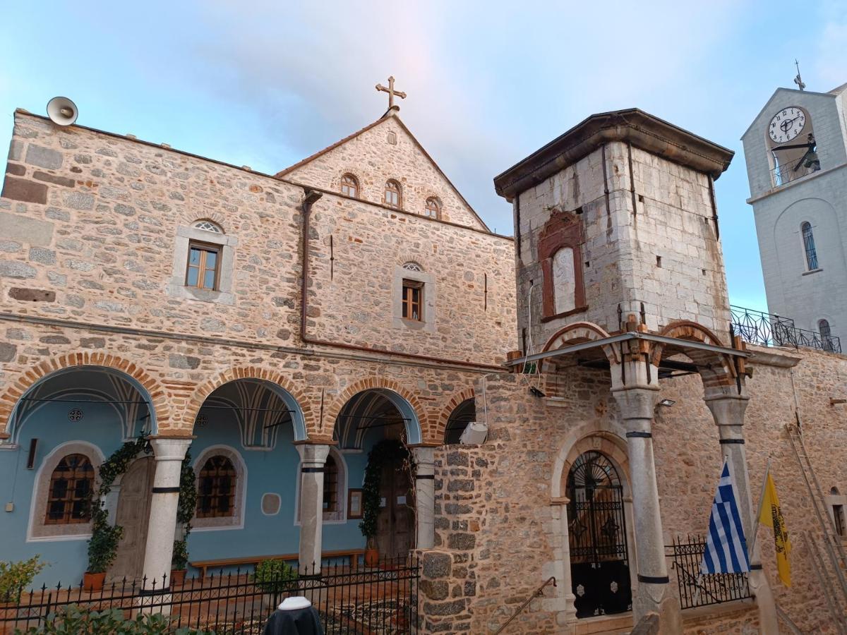 Вилла Μεστα - Πλατεια Места Экстерьер фото